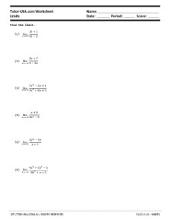 PDF: Calculus - limits