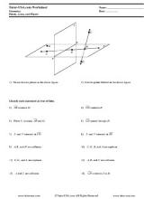 PDF: Geometry - points, lines, planes
