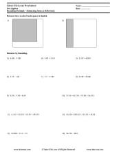 PDF: Pre-Algebra - rounding, estimating