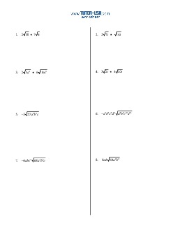PDF: Algebra - radicals