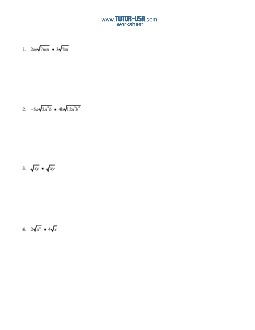 PDF: Algebra - radicals
