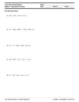 PDF: Algebra - polynomials