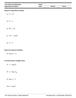PDF: Trigonometry - Logarithms